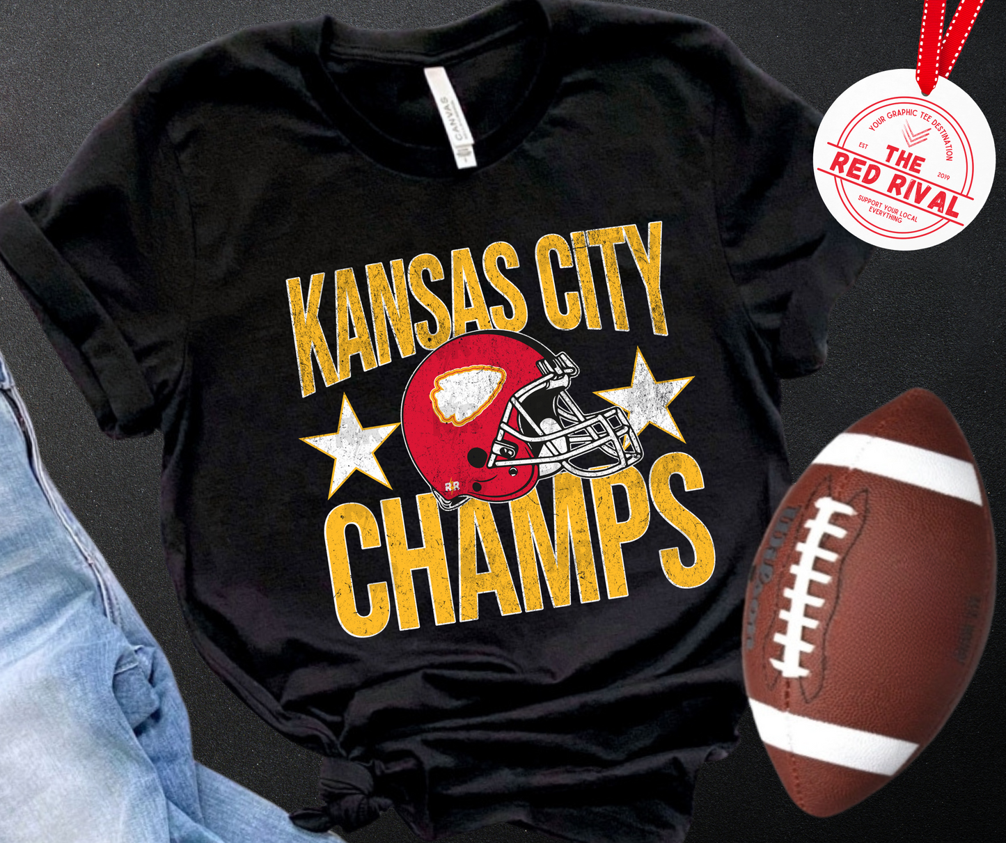 DTF TRANSFER ONLY  - Stars Kansas City Champs