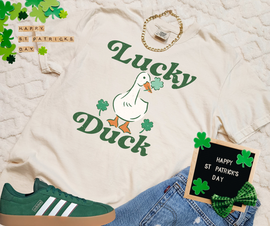 DTF TRANSFER ONLY  - Lucky Duck